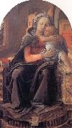 Fra Filippo Lippi Madonna and Child Enthroned oil